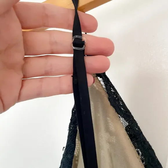 Whimsigoth Y2K Vintage Lacey Floral Midi Dress Romantic Cocktail Witchy, Size 8 - Picture 6 of 13